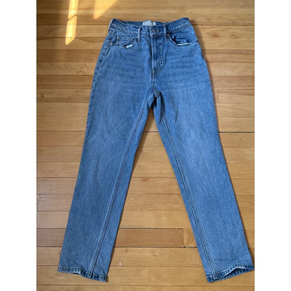 Everlane "The Original Cheeky Jean" Size 26 Crop Light Wash Jeans